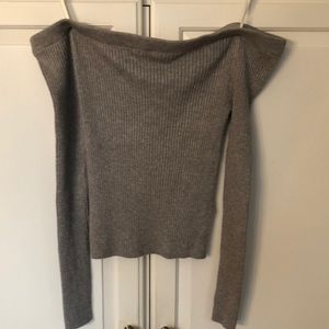 Off the shoulder sweater